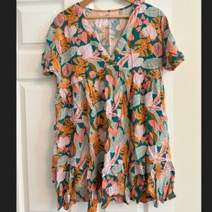 Floral Baby Doll Dress